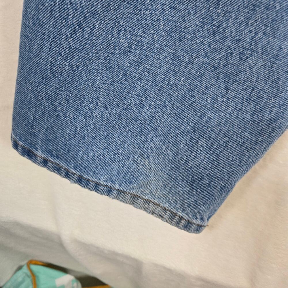 L.L. Bean Comfort Waist Jeans Mens 44x32 Straight Leg Jeans Denim 0833 - Picture 10 of 13